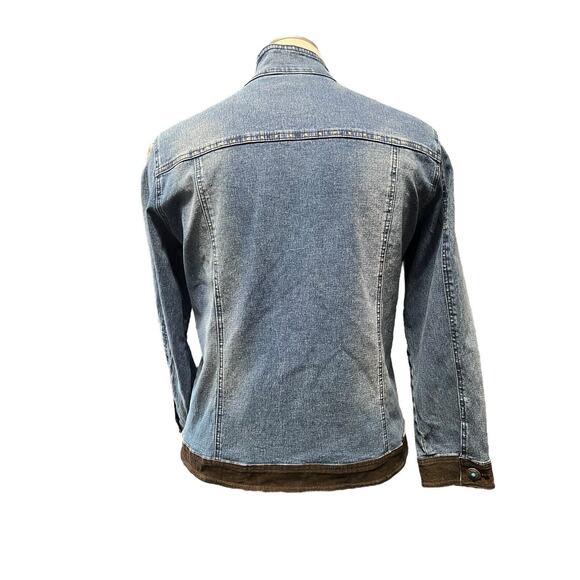 DG2 by Diane Gilman 1X Western Denim Jean Jacket - Picture 5 of 11
